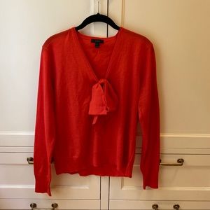J Crew Red Sweater